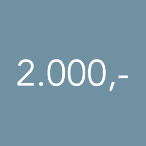 Gavekort 2000 kr.